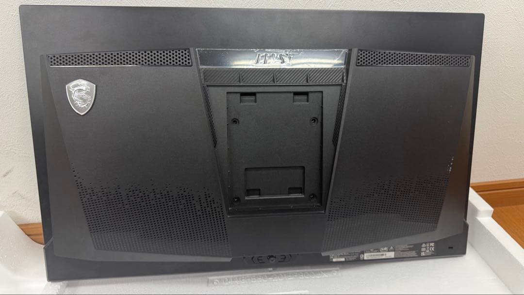 MSI MAG 271QPX 26.5 360hzゲーミングモニター