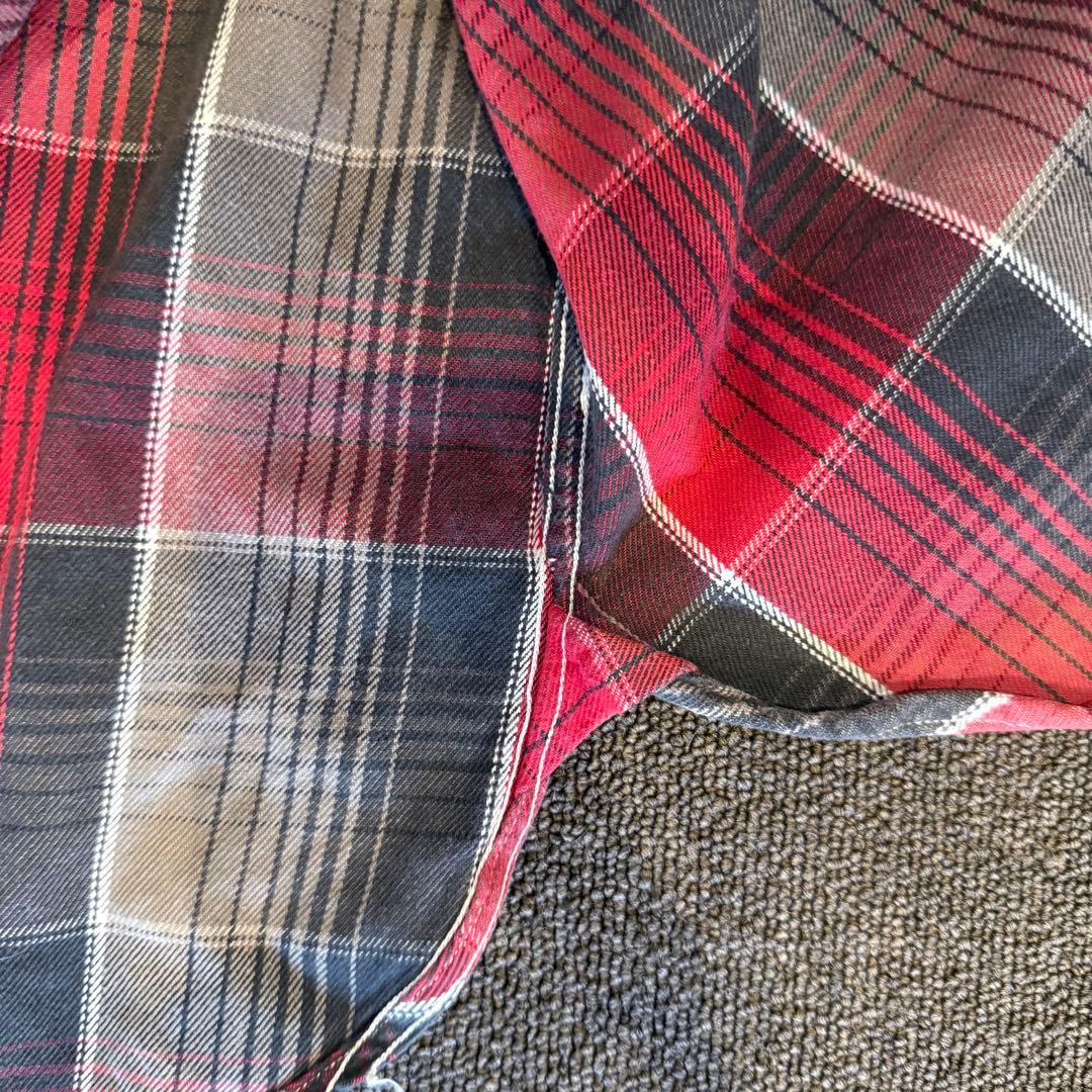 JOE McCOY 8hour UNION SANFORIZEDネルシャツ