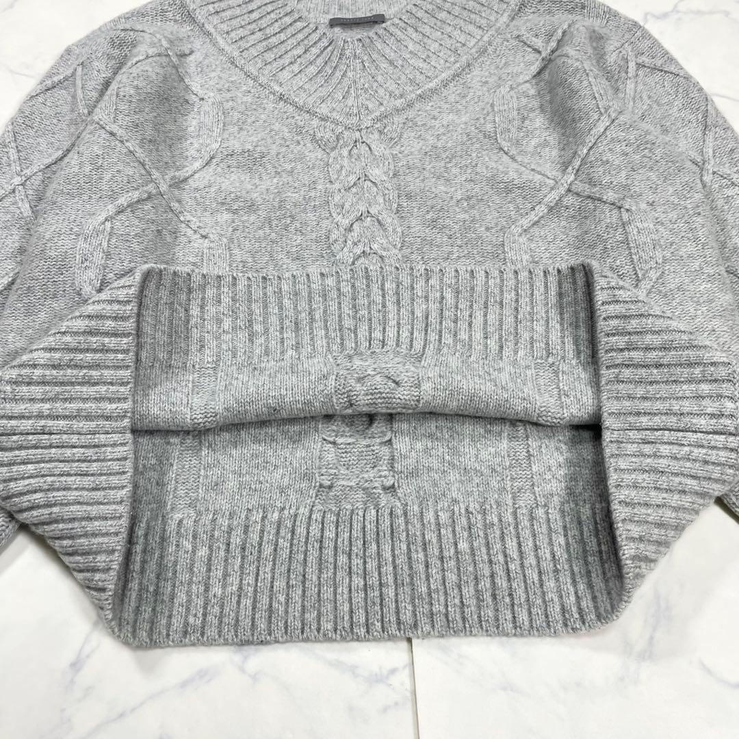 24AW 完売セオリーリュクス HARL MORBI カシミヤ ケーブル編み