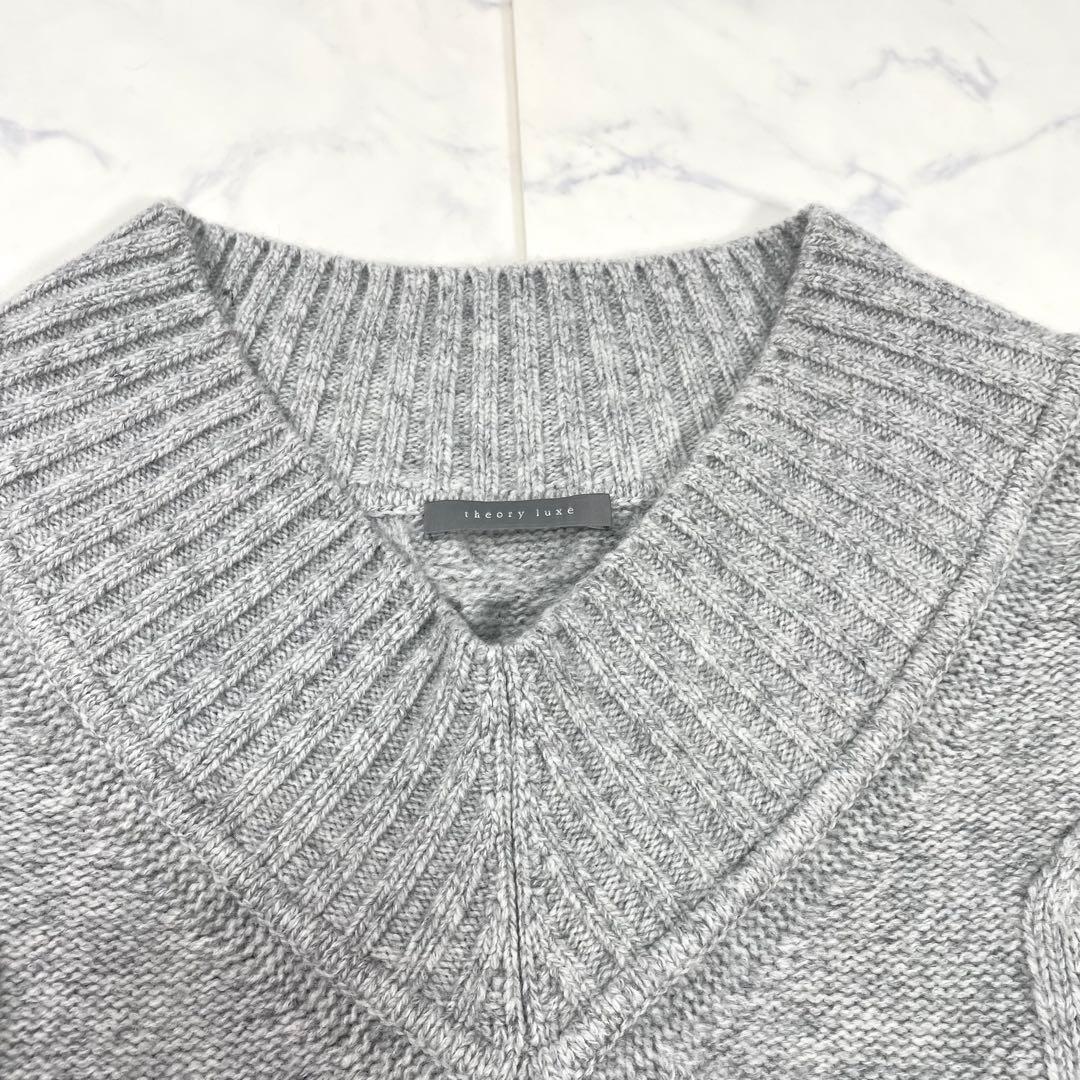 24AW 完売セオリーリュクス HARL MORBI カシミヤ ケーブル編み