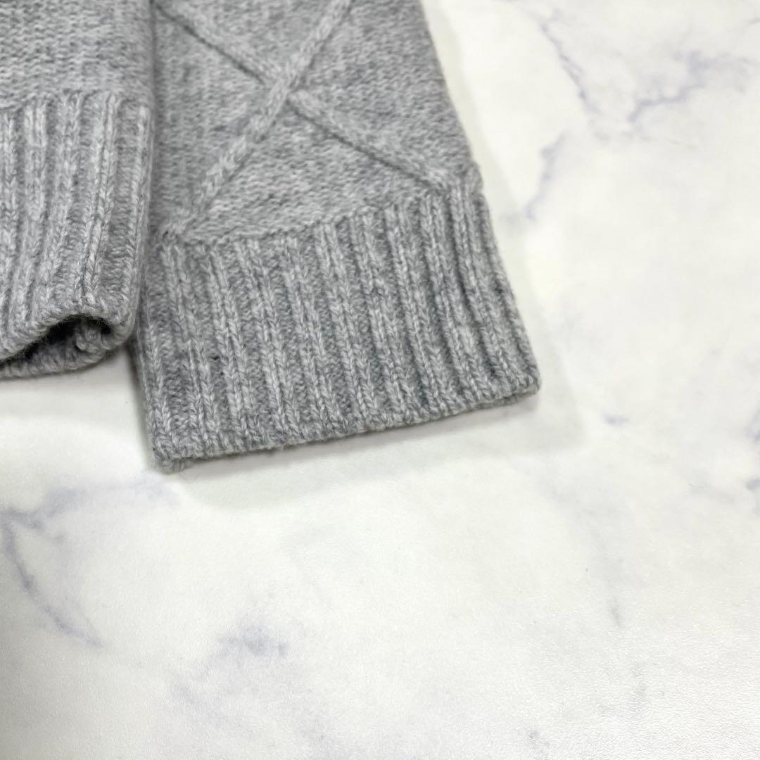 24AW 完売セオリーリュクス HARL MORBI カシミヤ ケーブル編み