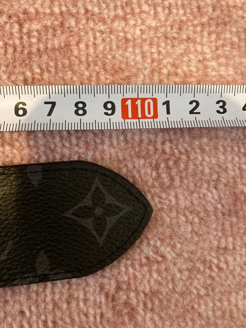 あか　ルイ・ヴィトン モノグラムエクリプス　ベルト