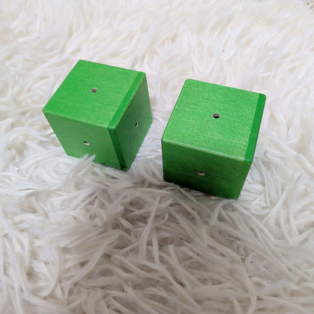 SINA ジーナ　ベビーキューブ　木製 つみき　ブロック 知育玩具　12個