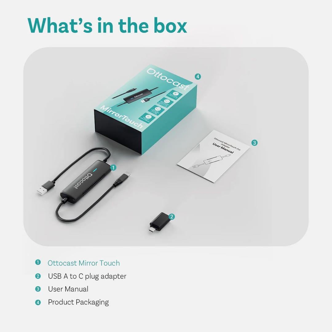 Ottocast ミラータッチワイヤレス