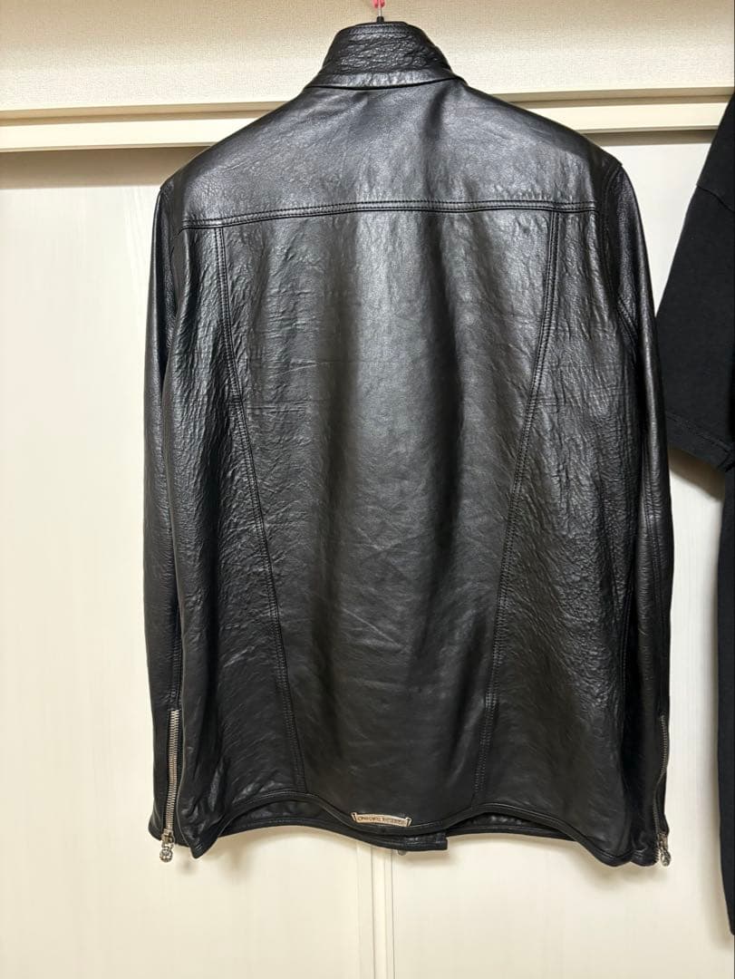 クロムハーツ　レザージャケット　オールド　ライダース　Chrome Hearts