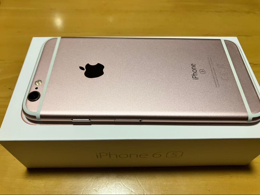 Apple iPhone 6s 32GB ローズゴールド 箱付 バッテリー100