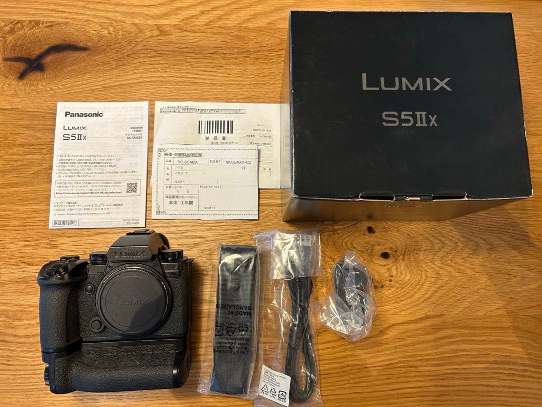 LUMIX S5ⅡX ボディ　バッテリー一個