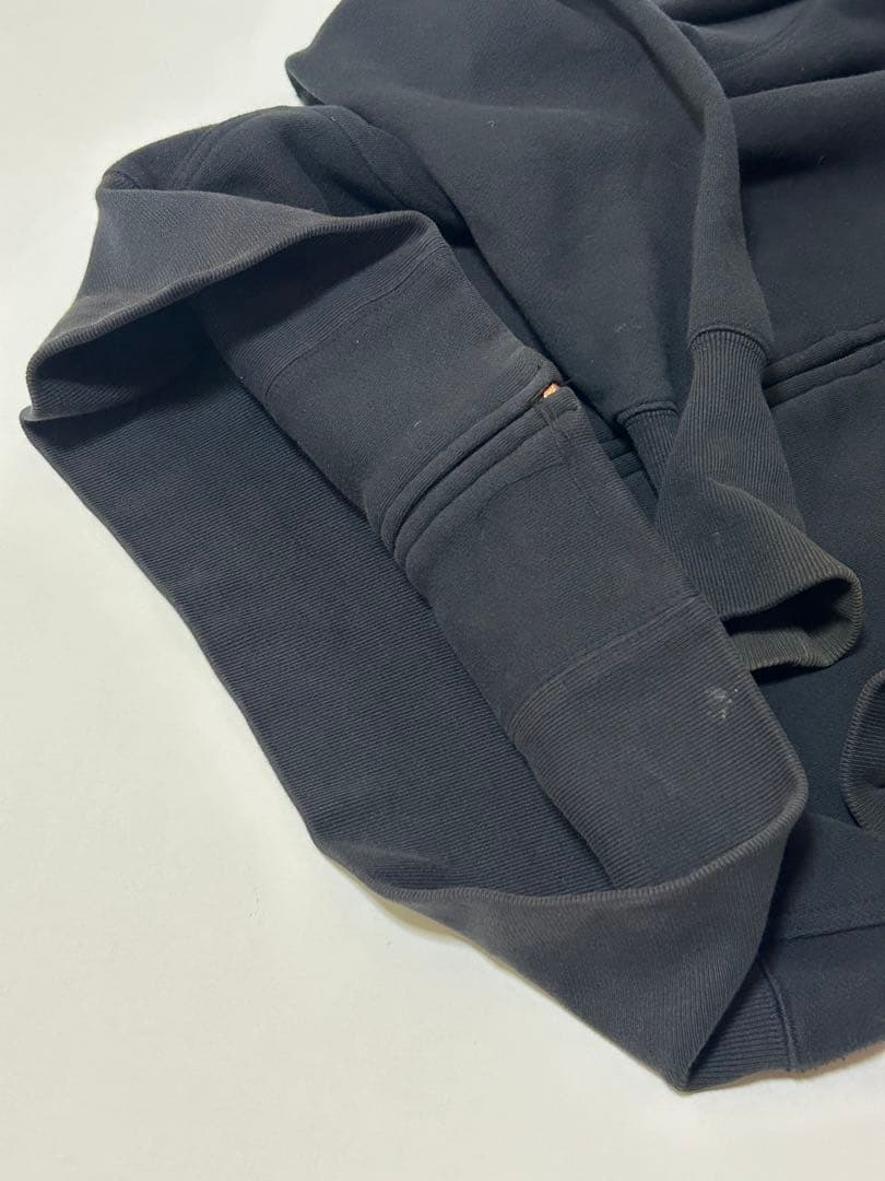 EVISU /黒　バックロゴフルジップパーカー