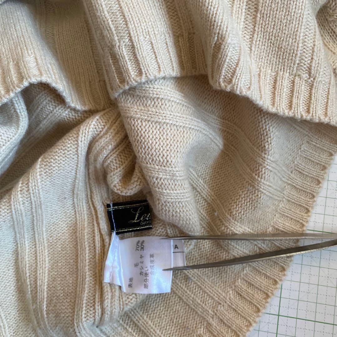 m○○さん専用✿レリアン leilian のカシミヤ混ウールセーター