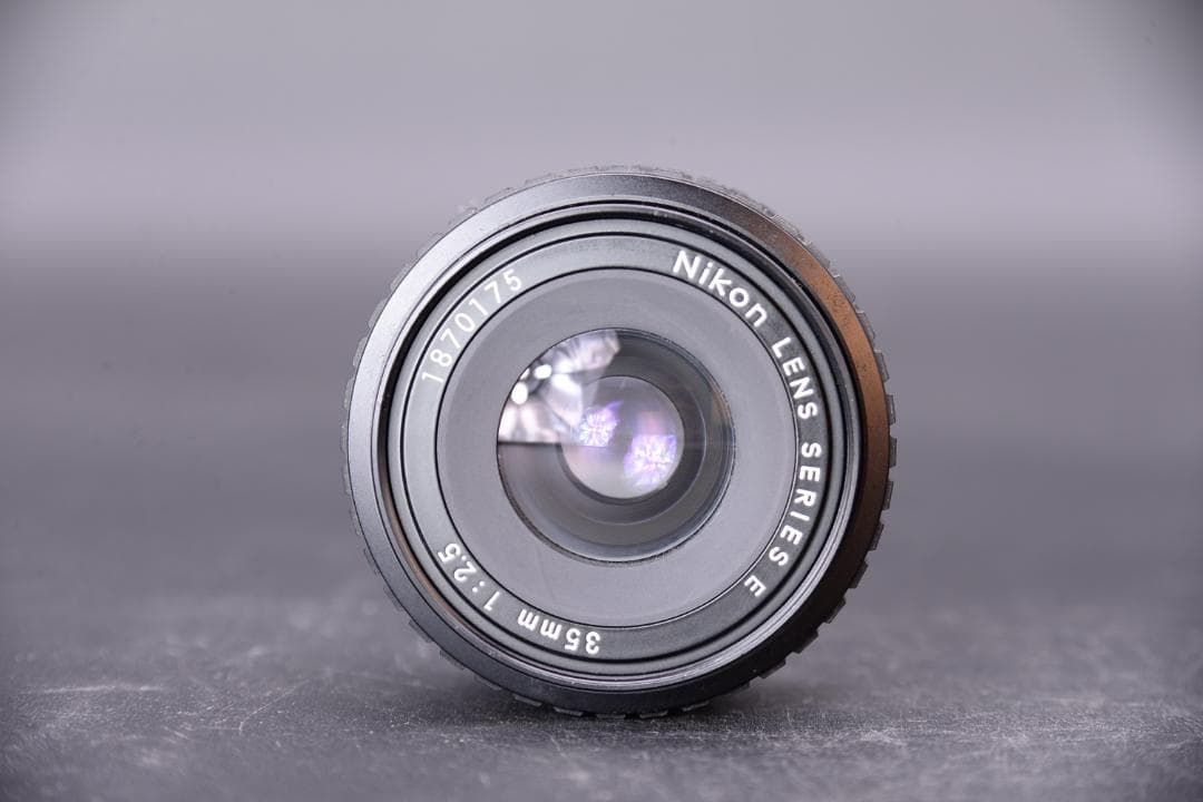 Nikon ニコン Lens Series E 35mm f2.5