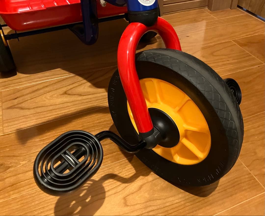 【美品】 ボーネルンド ウィンザー社 ペリカンデザイン 三輪車（荷台つき）