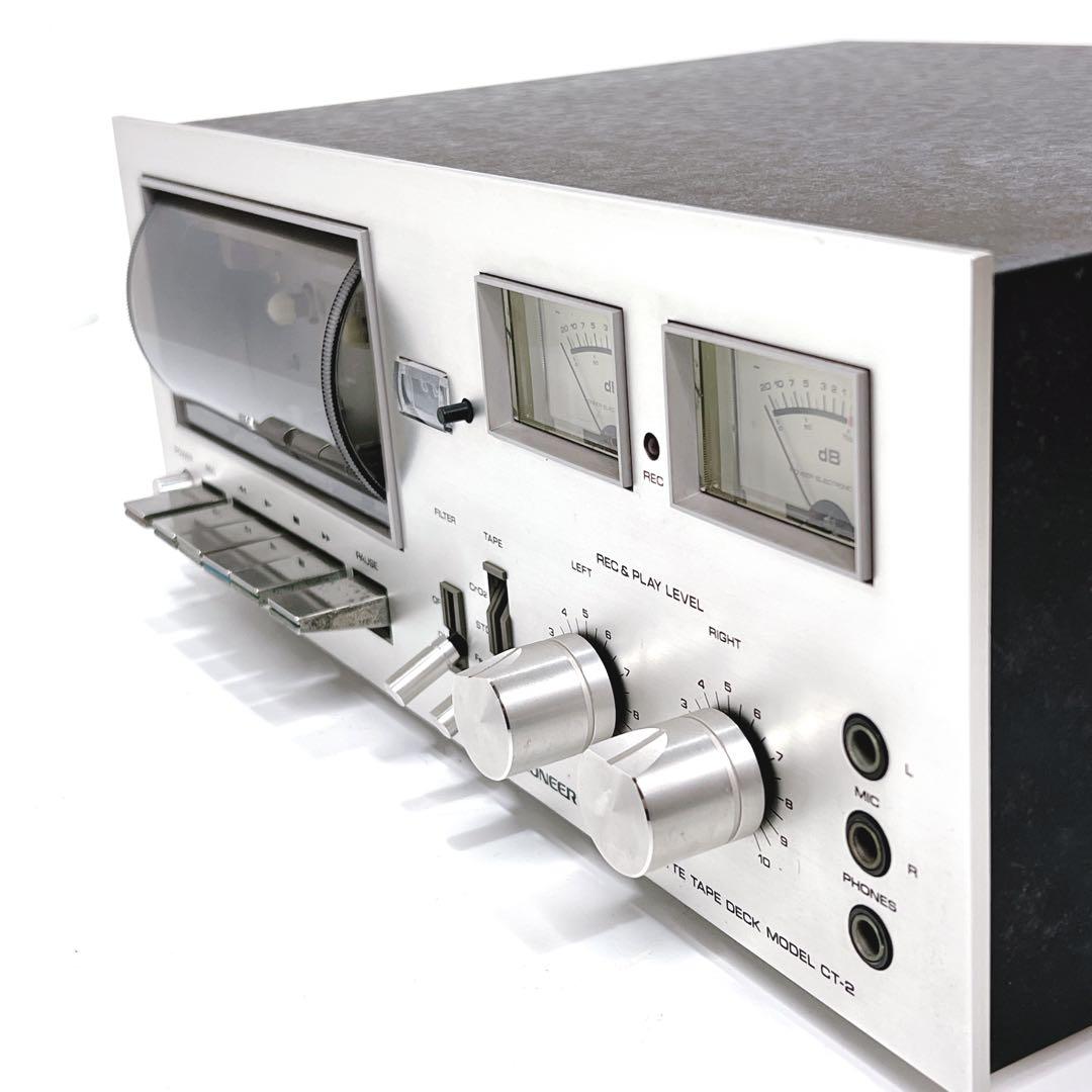 【良品・動作品】 Pioneer CT-2 カセットデッキ　パイオニア　再生OK