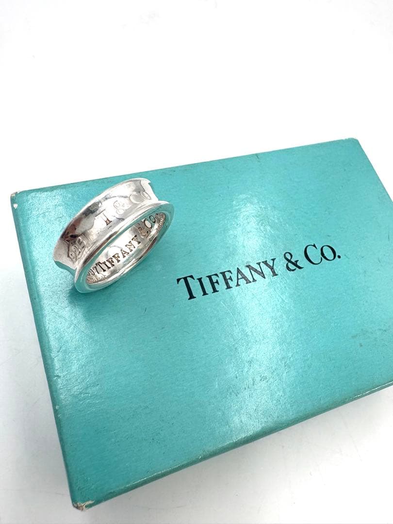 ティファニー　1837 ナローリング　シルバー925 約8.5号 指輪　箱付き