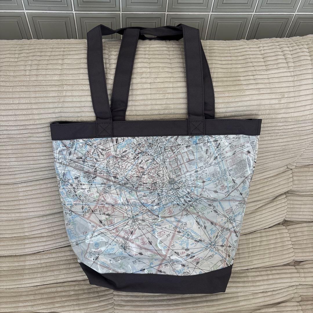 JAL チャート トートバッグ / タグ付き新品