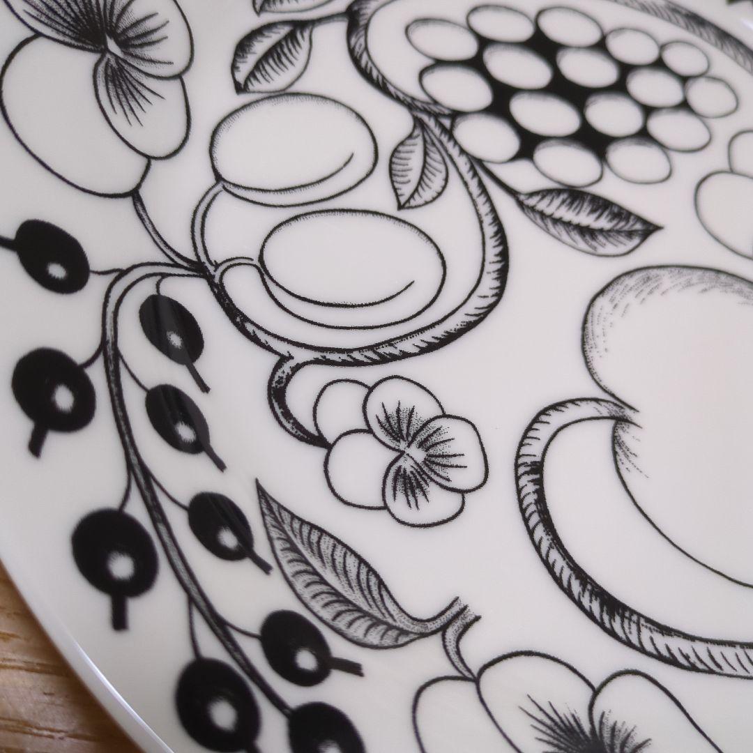 ちーたん様　ARABIA　１１点　ブラックパラティッシ　プレート　コーヒーカップ