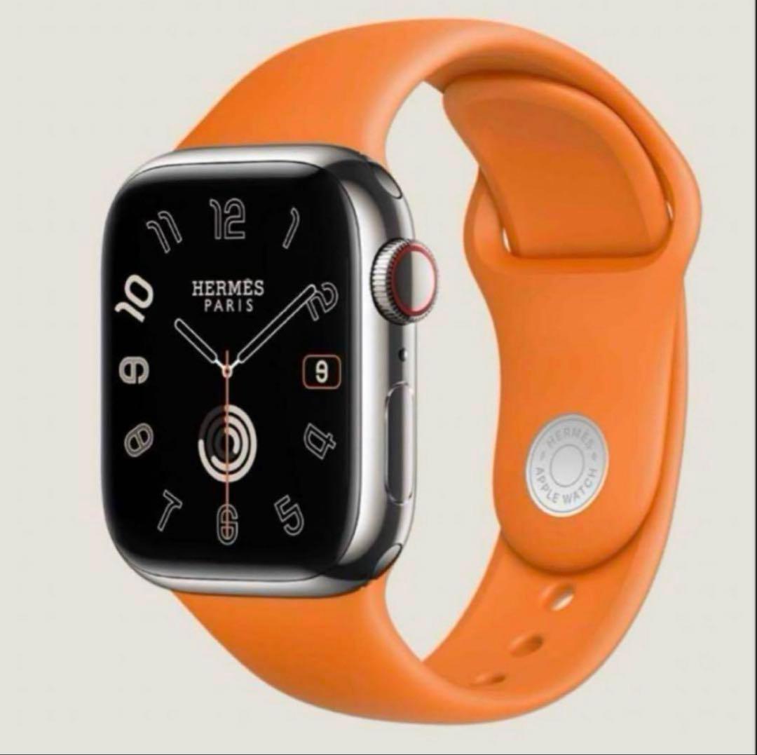 新品未開封series10定価20万超エルメス アップルウォッチMX0Q3J/A