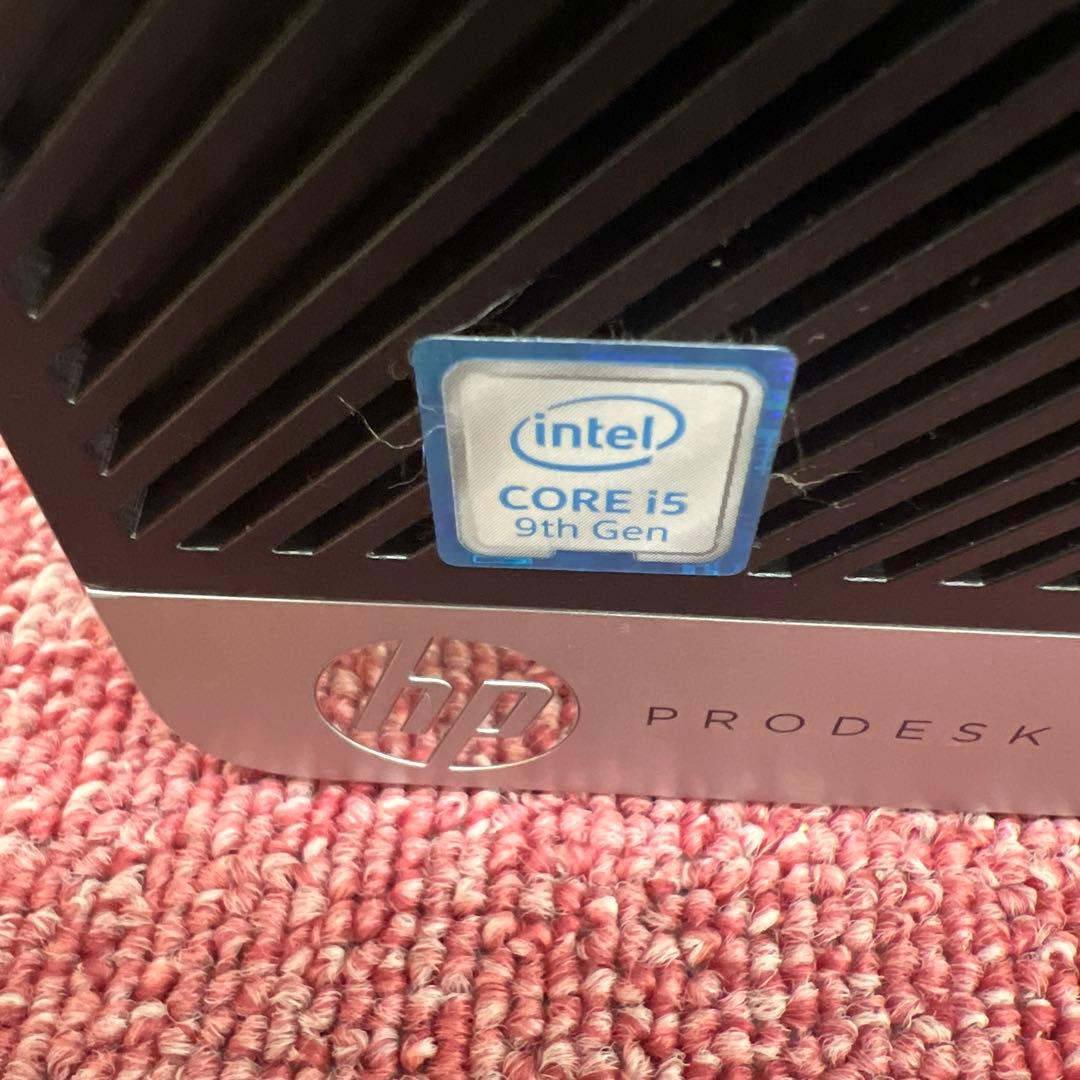 hp prodesk600 G5 i 5 -9500搭載機　Windows11