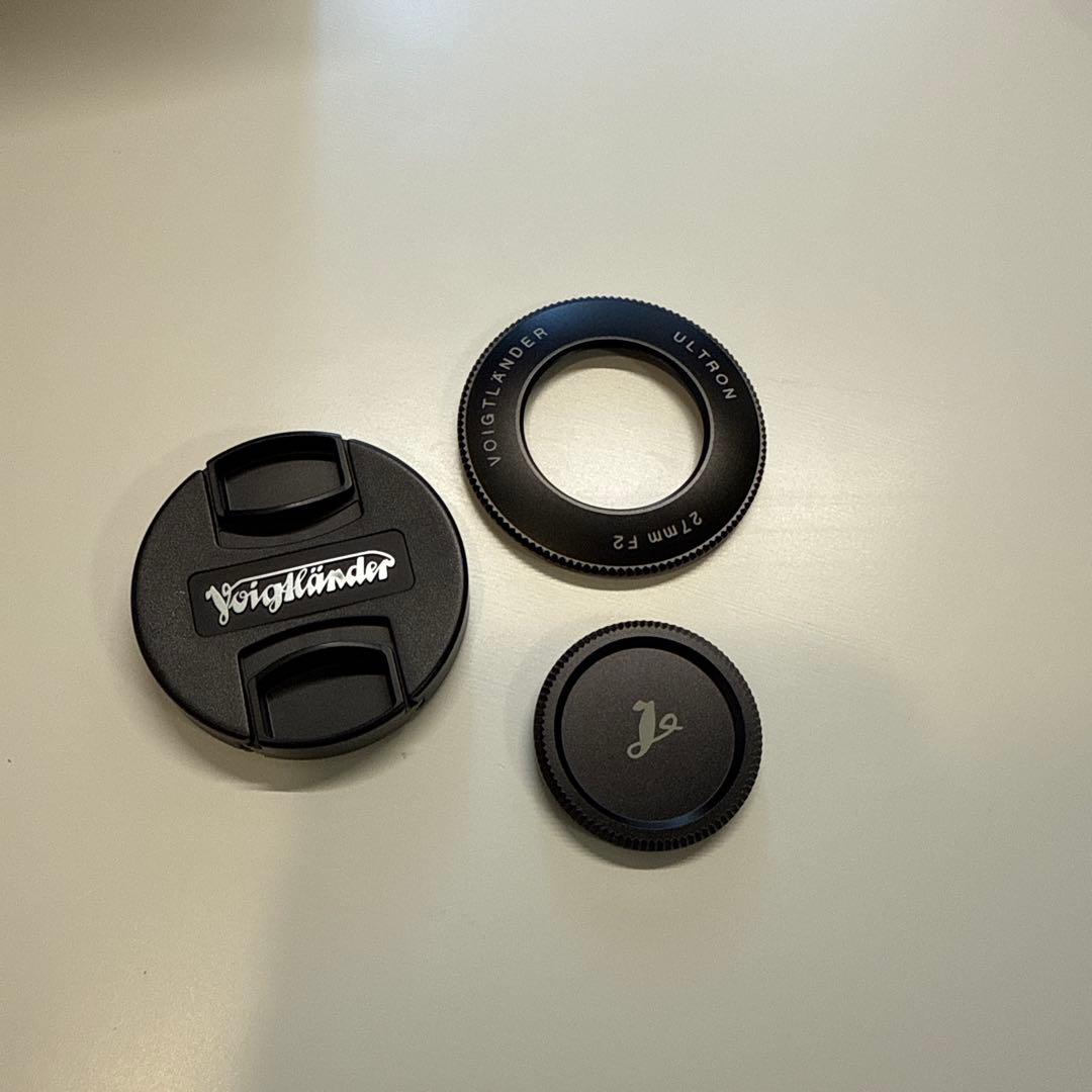 Voigtländer Ultron 27mm F2 レンズ　フォクトレンダー