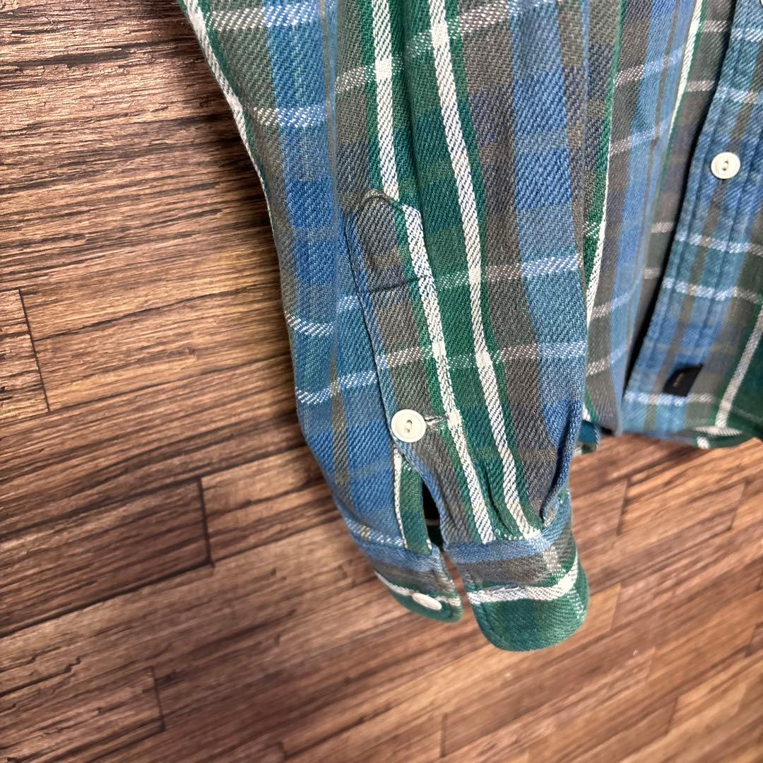 RRL ダブルアールエル ネルシャツ 三つ星タグ　M