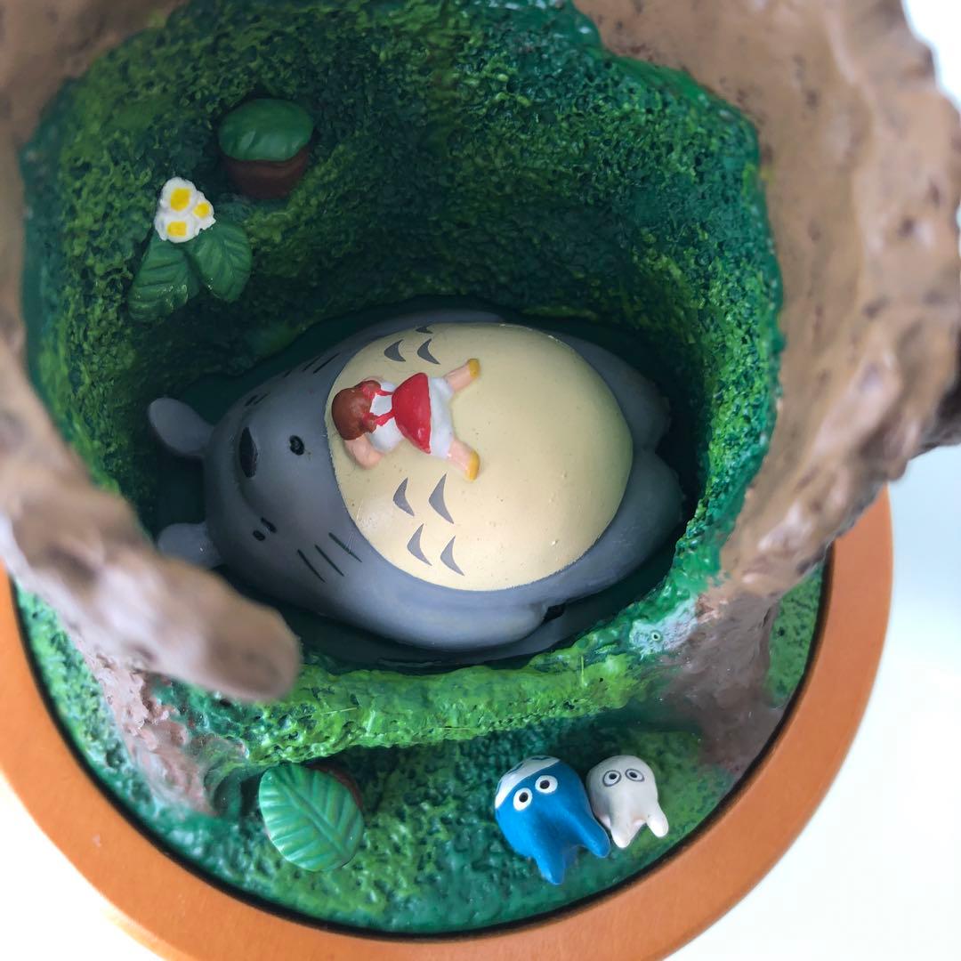 希少！　となりのトトロオルゴール　トトロとメイちゃん　名シーン