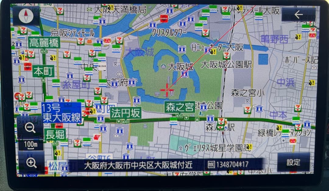 パナソニックカーナビ　ストラーダCN-F1X10C1D フローティングナビ