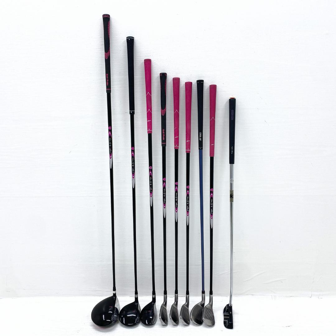 【初心者様推奨‼】 ワールドイーグル レディース ゴルフクラブ セット 9本 L