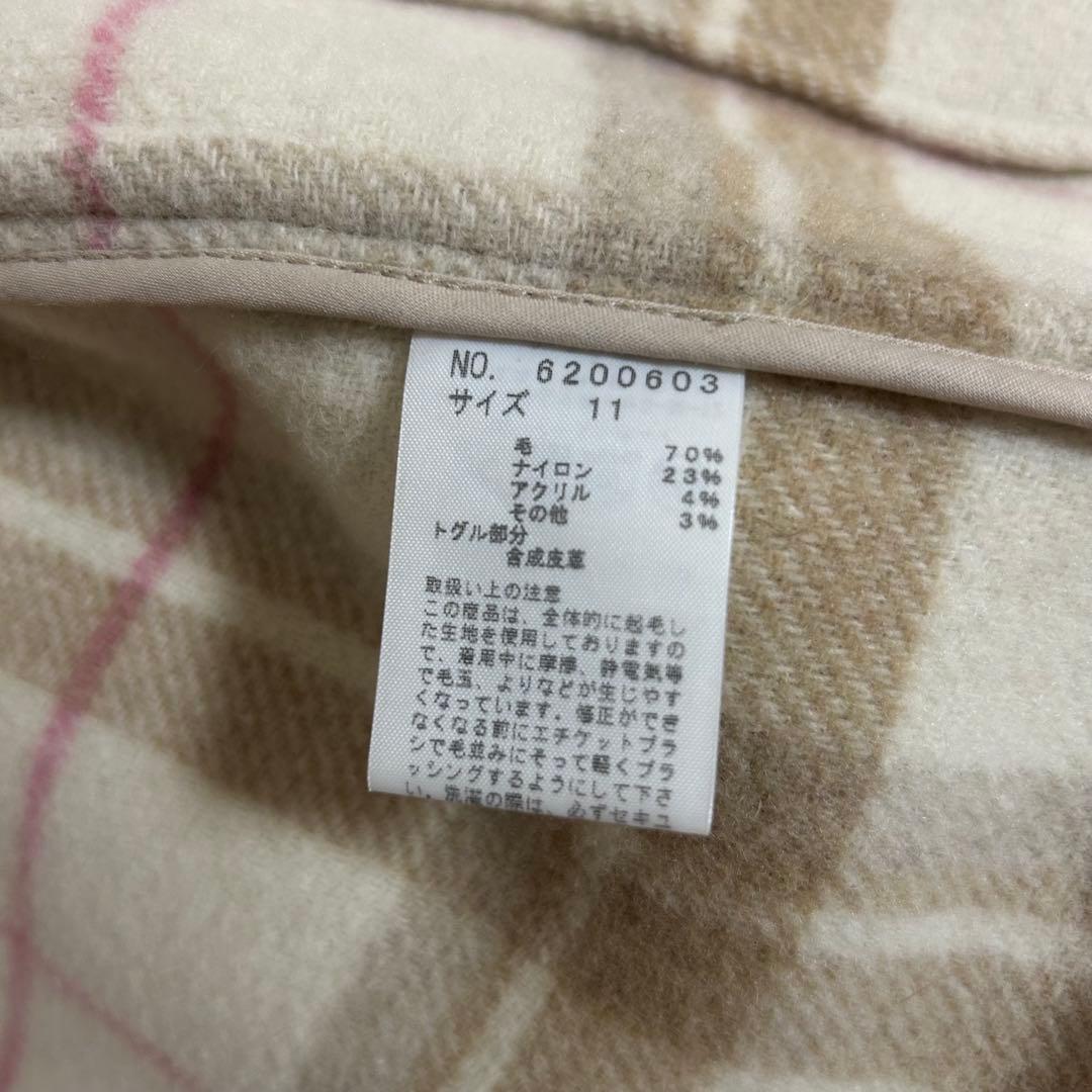 EASTBOY ダッフルコート 11号 オフホワイト