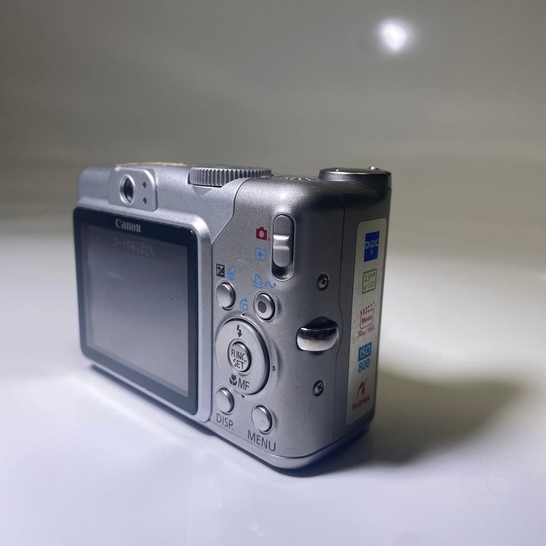 ★動作品★Canon powershot A700 単三電池駆動 コンデジ