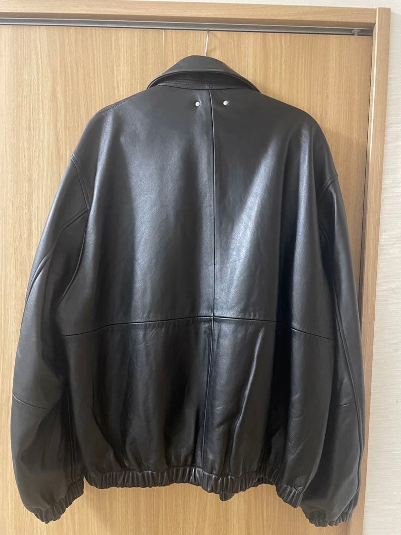ジャケット・アウター stein SHEEP LEATHER FLIGHT JACKET