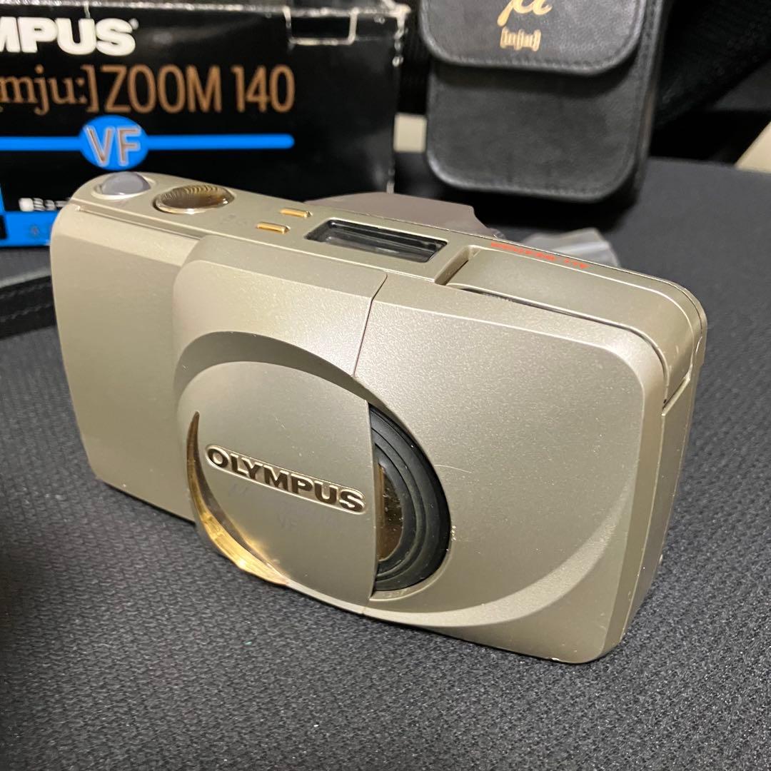 オリンパス　OLYMPUS mju zoom 140 リモコンrc-200 付き