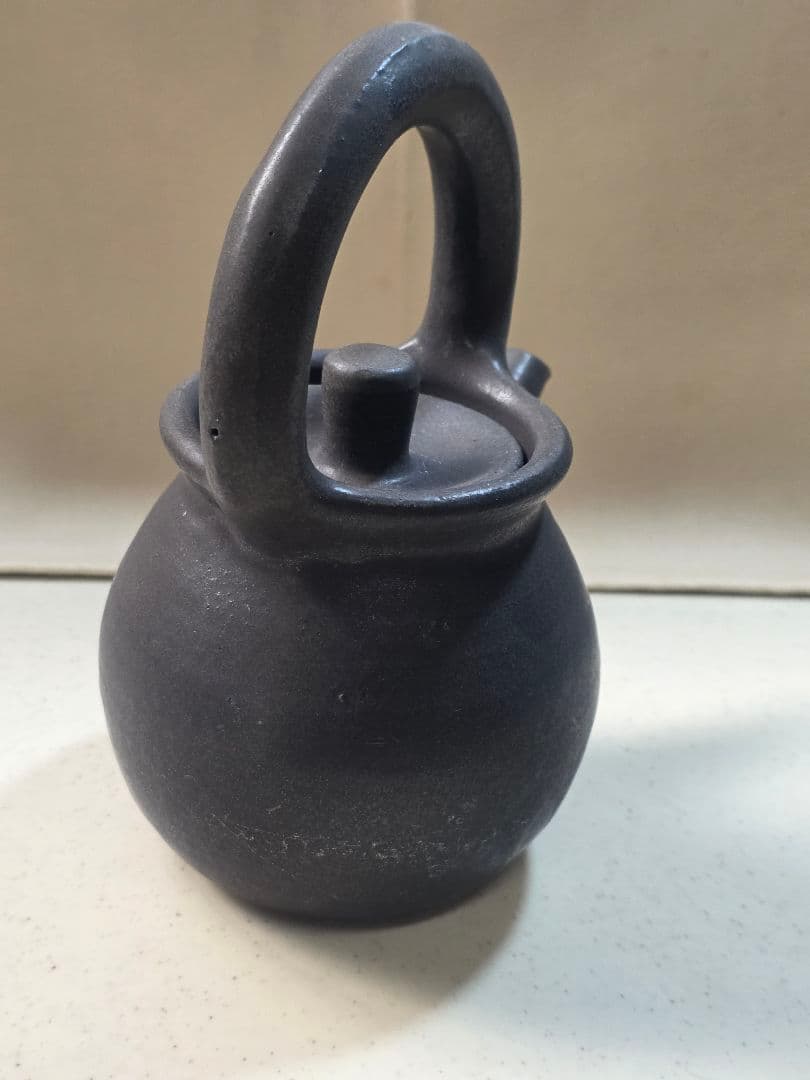 正島克哉　耐火　土瓶　黒 (小)　 ■美品■