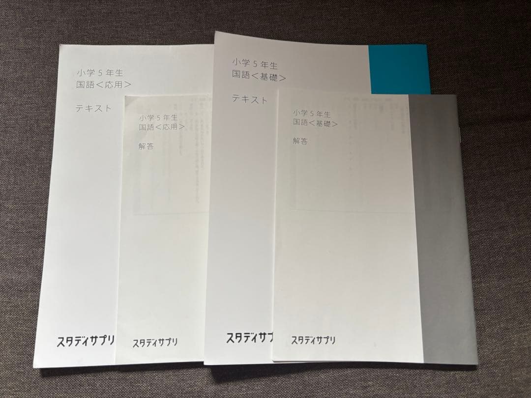 たくち　スタディサプリ小学4年・５年後すべてまとめ