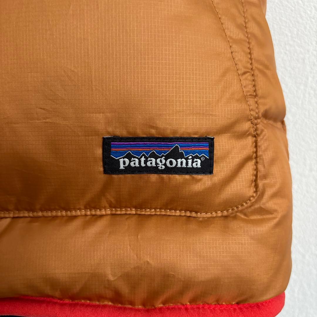パタゴニア リバーシブルダウンベストL