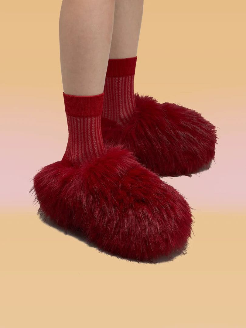 靴 WOOMII PHEONIX RED PINK