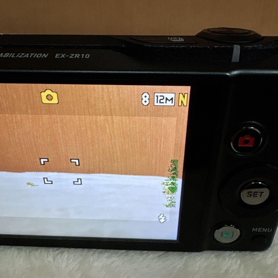 CASIO デジタルカメラ HIGH SPEED EXILIM EX-ZR10