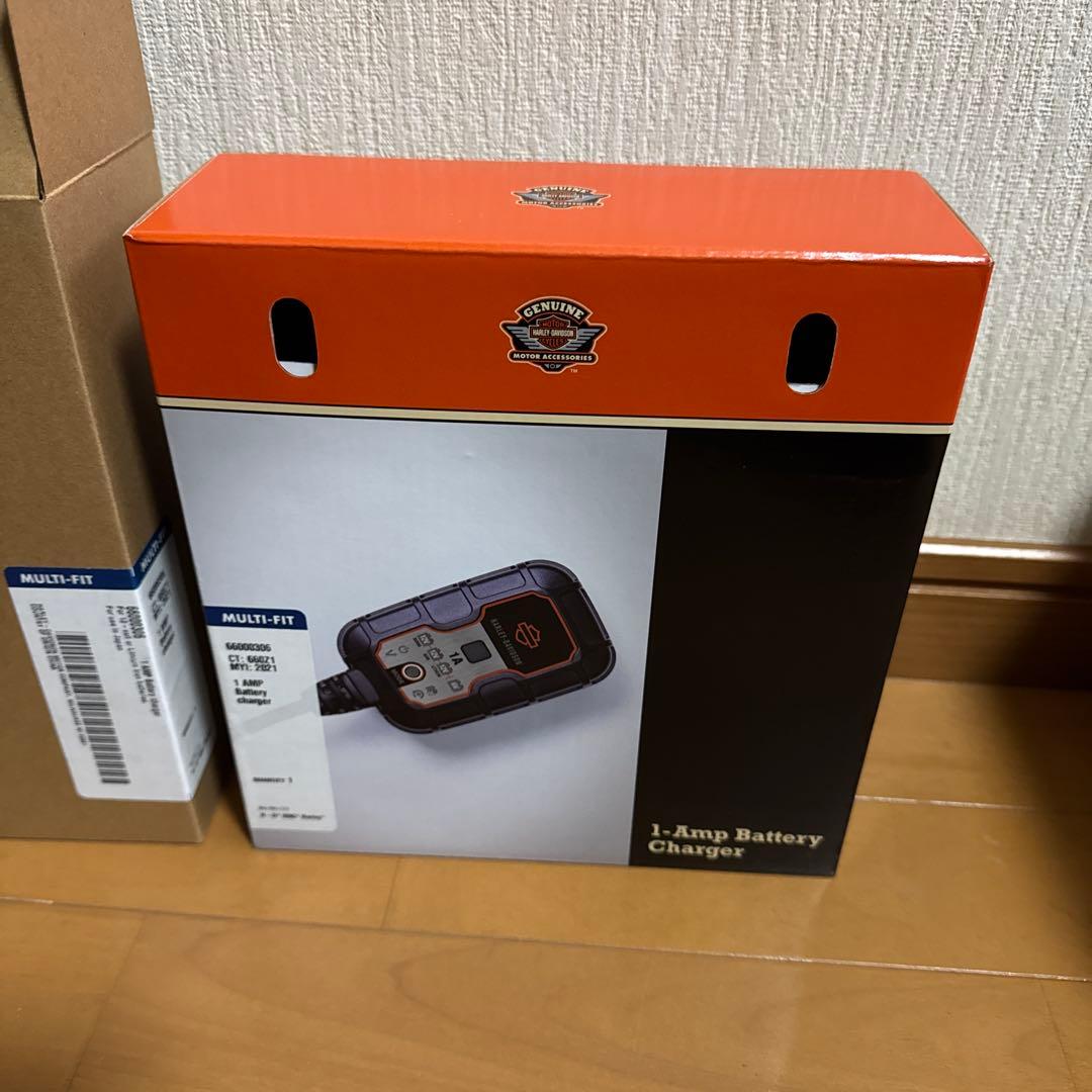 新品未開封】ハーレーダビッドソン 純正 1Aバッテリーチャージャー 充電器