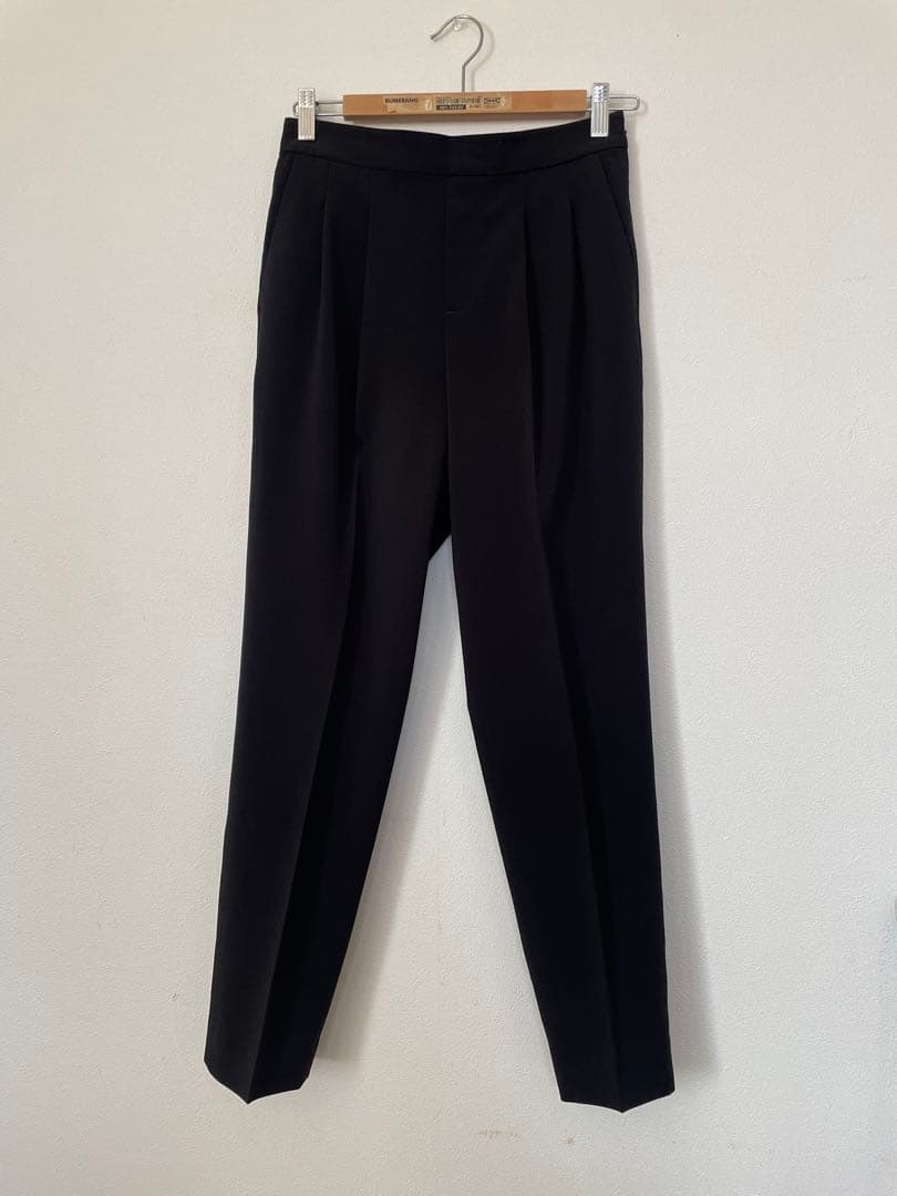 グリーンレーベルリラクシング　スーツ　テーラード　ブラック　パンツ　セット