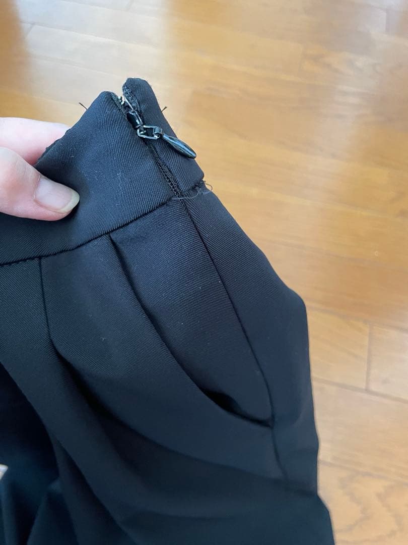 グリーンレーベルリラクシング　スーツ　テーラード　ブラック　パンツ　セット