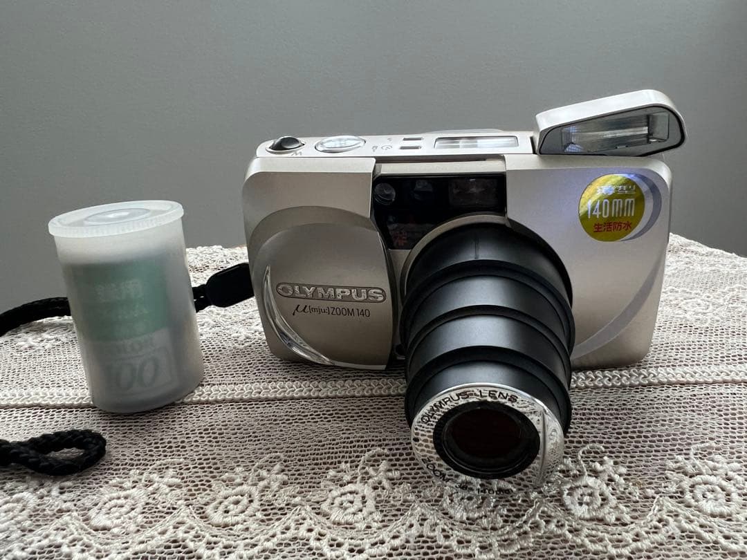 OLYMPUS μ [mju] ZOOM 140 コンパクトフィルムカメラ
