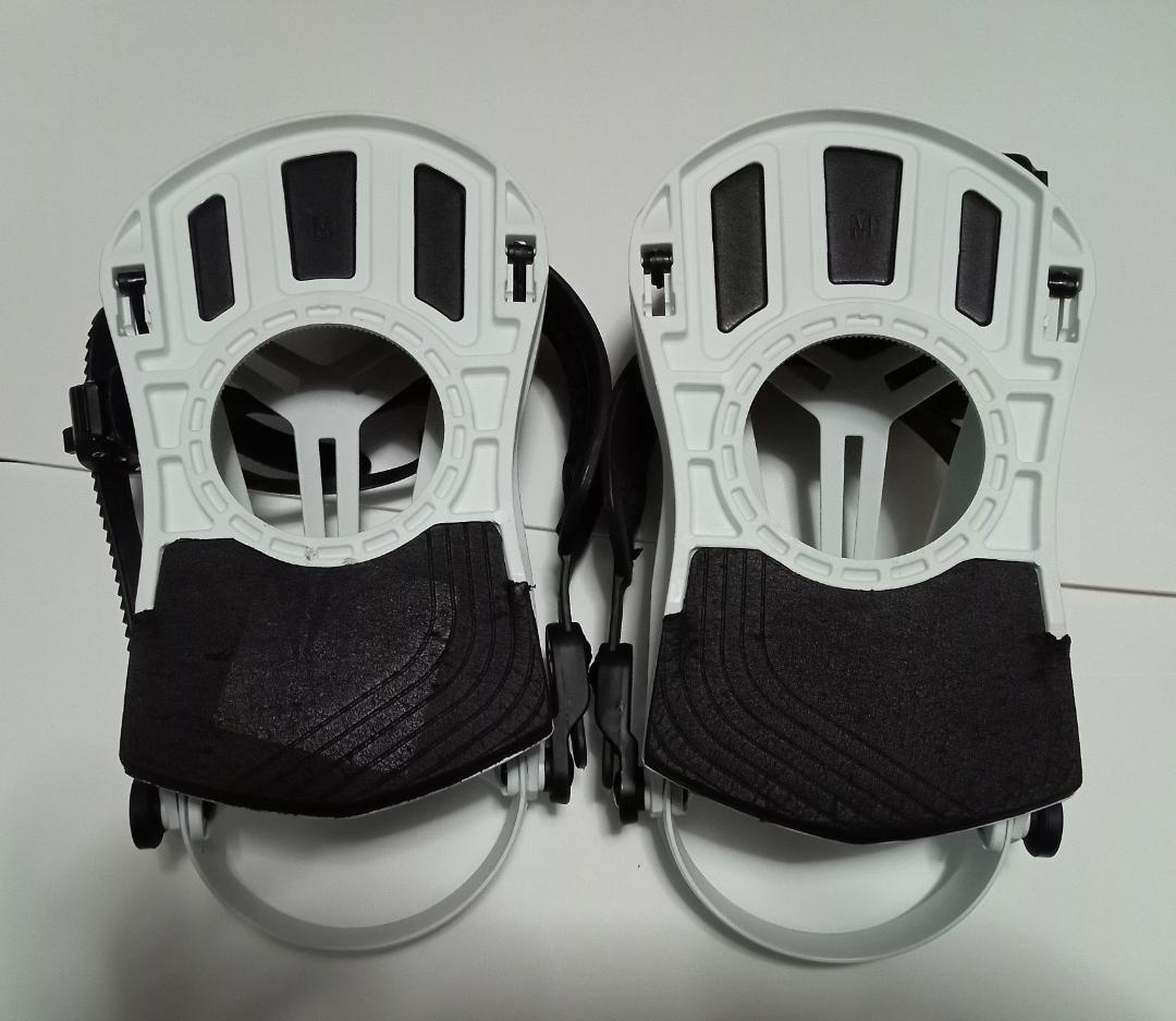 UNIOくN FLITE PRO スノーボード ビンディング ホワイト