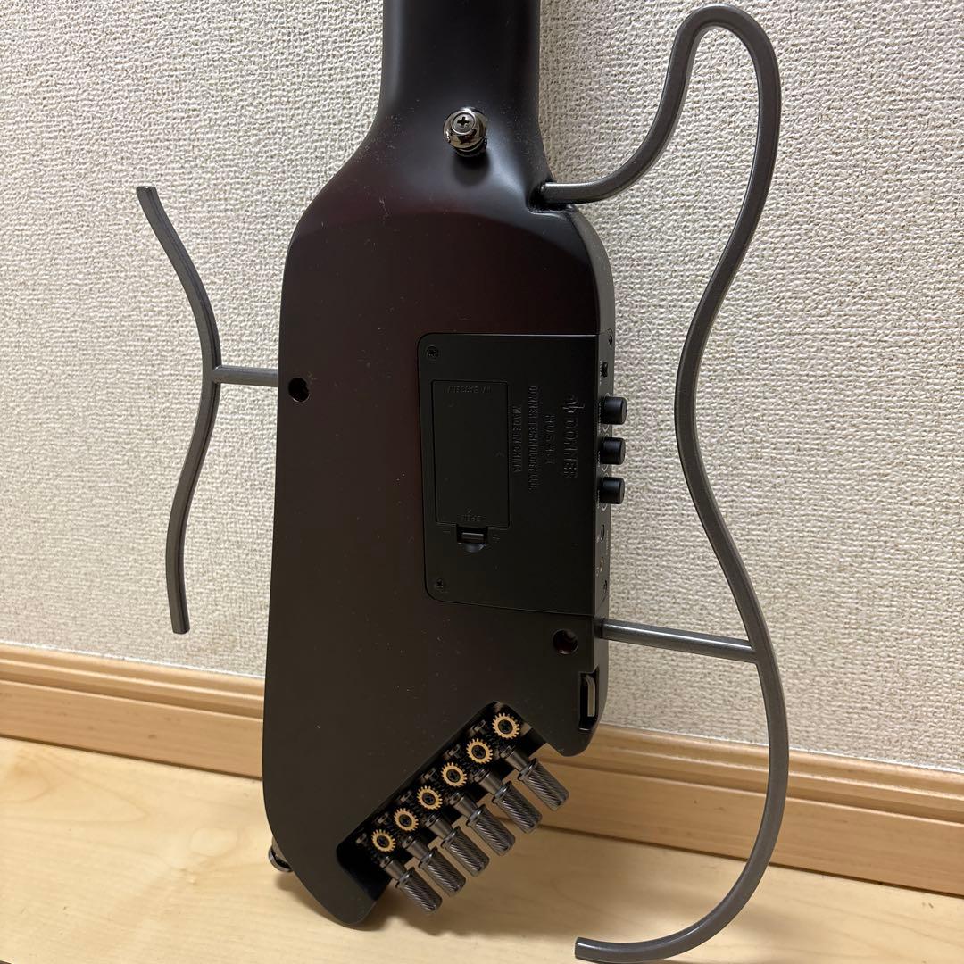 J*B様 DONNER トラベルギター　ヘッドレスギター　サイレントギター　ブラ