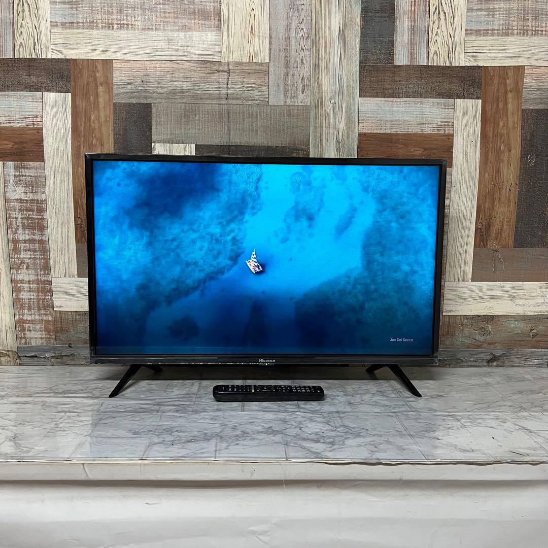 即日受渡❣️全国送料込ハイセンス32型液晶テレビWチューナー新品リモコン付き