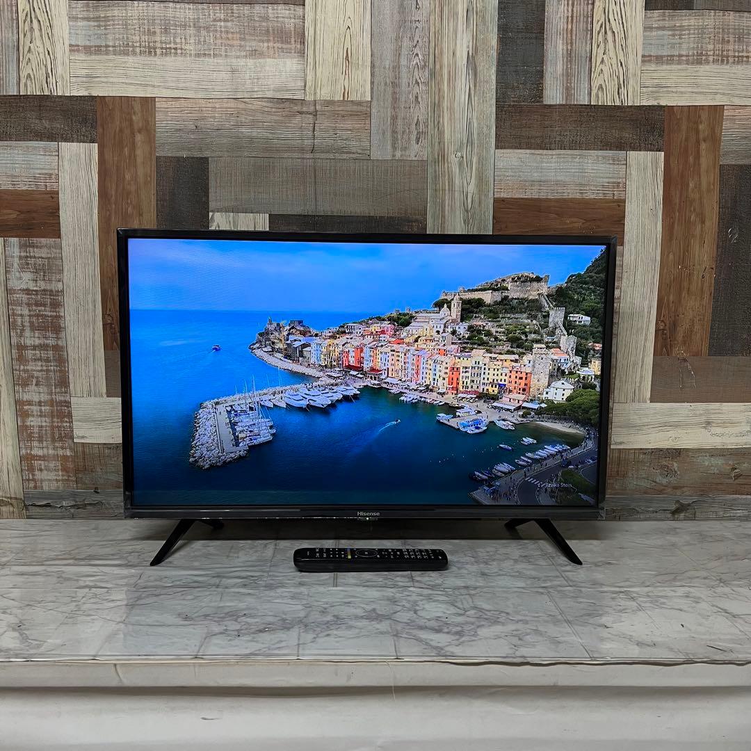 即日受渡❣️全国送料込ハイセンス32型液晶テレビWチューナー新品リモコン付き