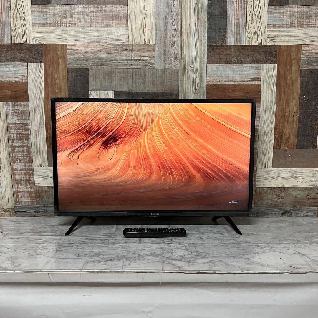 即日受渡❣️全国送料込ハイセンス32型液晶テレビWチューナー新品リモコン付き