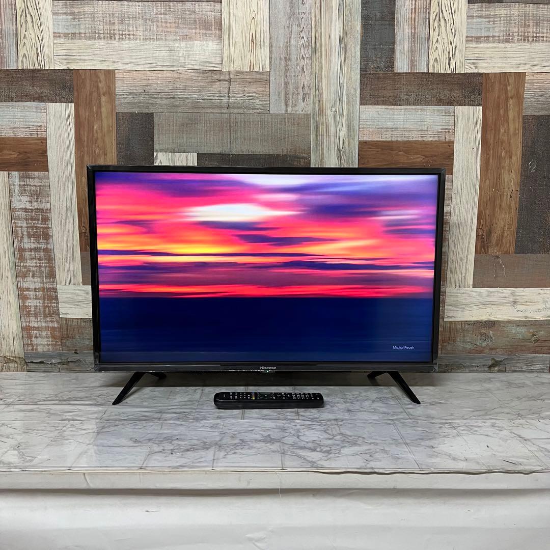 即日受渡❣️全国送料込ハイセンス32型液晶テレビWチューナー新品リモコン付き