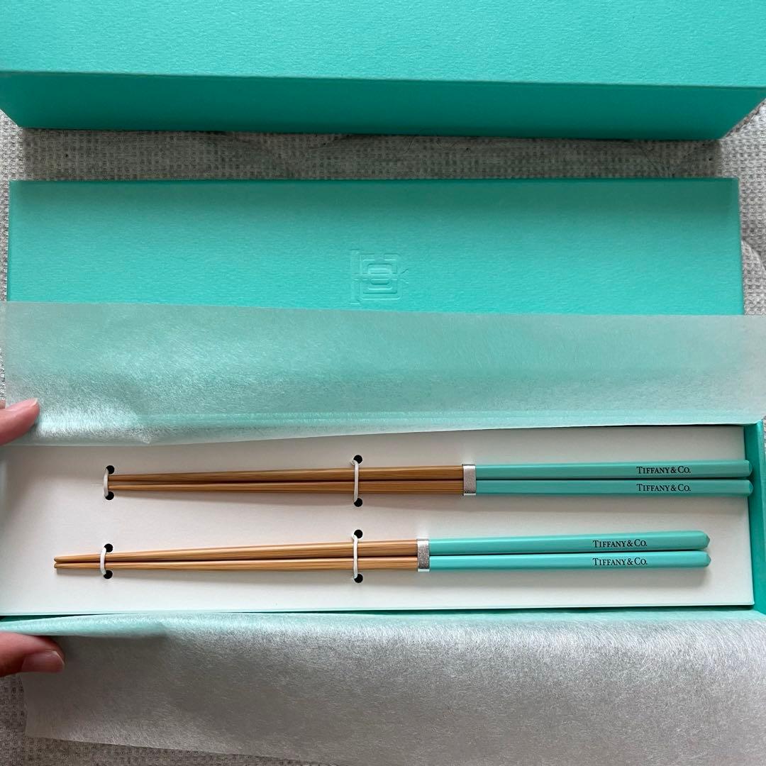 Tiffany ティファニー　夫婦箸