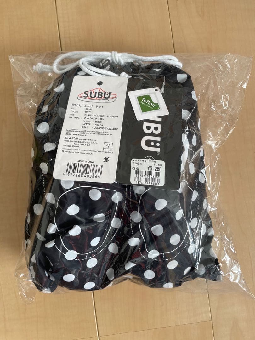 SUBU ORIGINALS F-LINE DOTS サンダル (ドット 0)