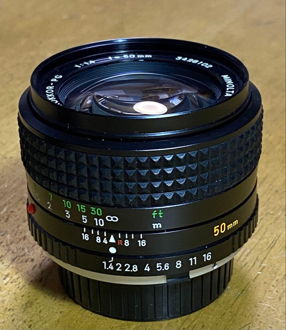 レンズ(単焦点) MINOLTA MC ROKKOR-PG 50mm F1.4