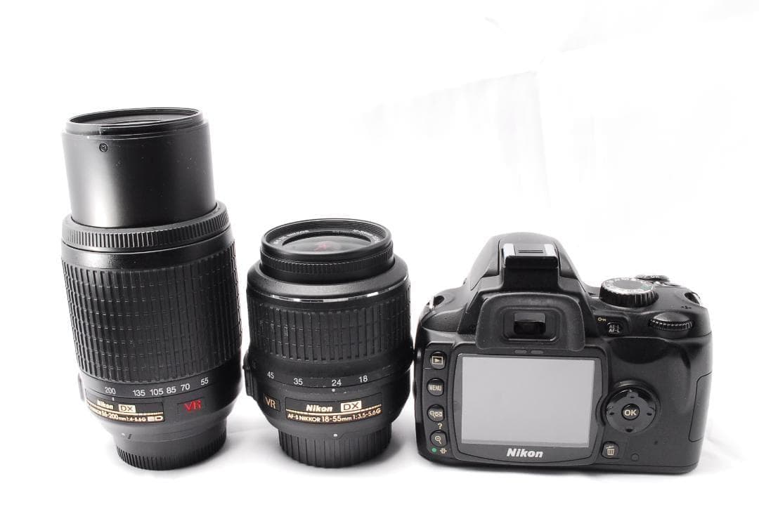 一眼レフデビューに✨Nikon D60 ダブルレンズセット スマホ転送 バッグ付