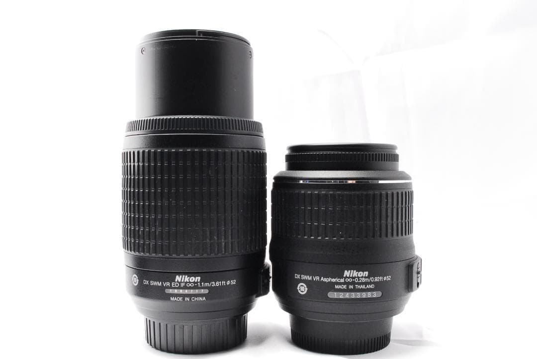 一眼レフデビューに✨Nikon D60 ダブルレンズセット スマホ転送 バッグ付